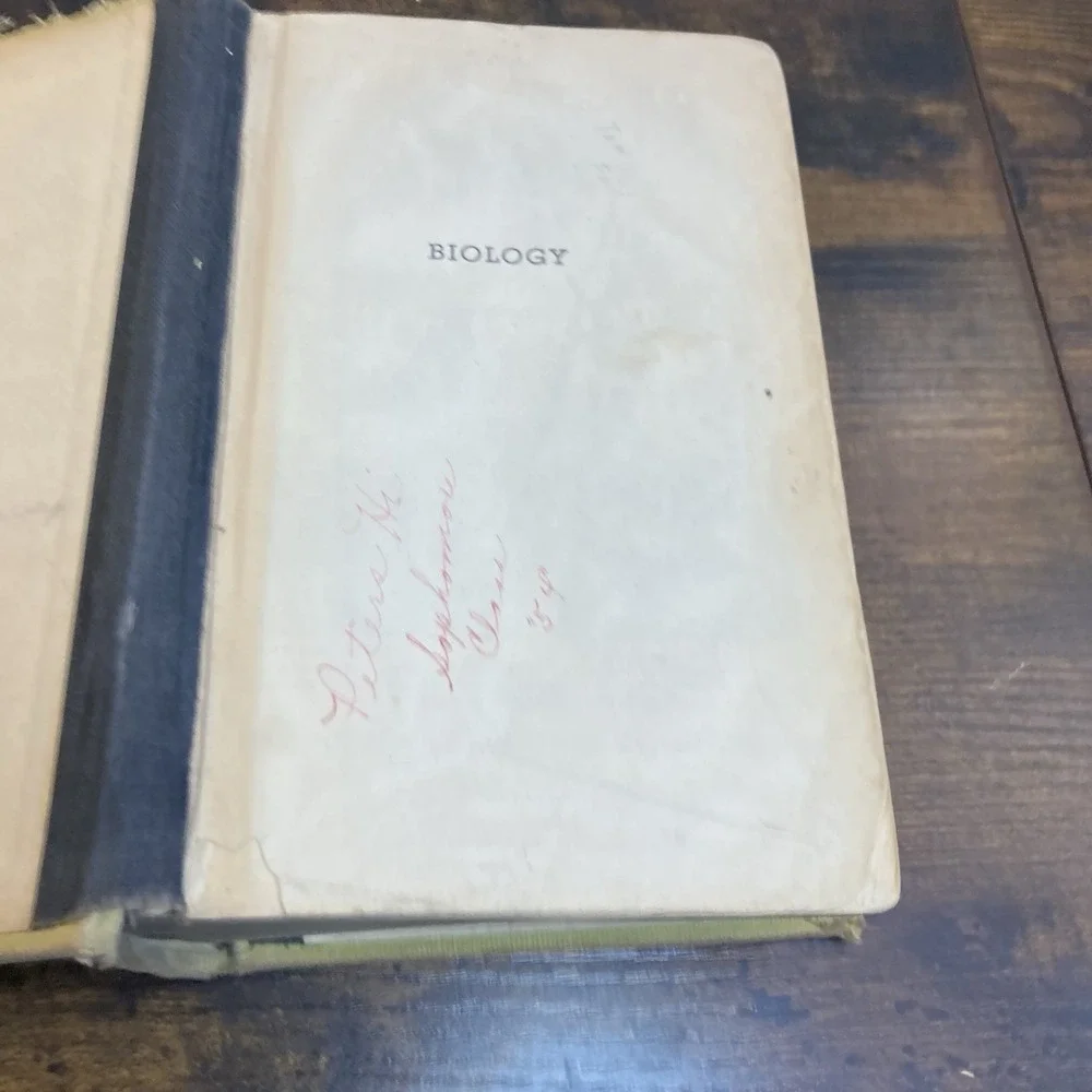 Biology for Beginners‎ 1941 Moon Textbook Mt Lebanon School Rare Vtg HC Science